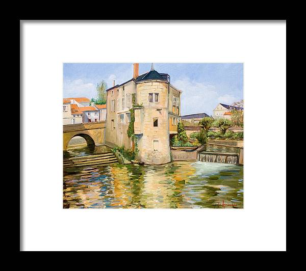 The Old Water Mill - Framed Print