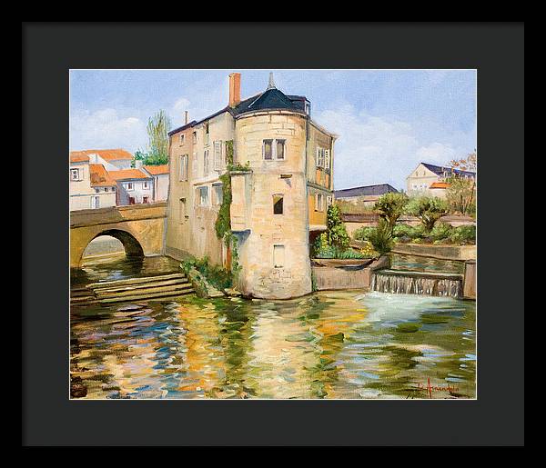 The Old Water Mill - Framed Print