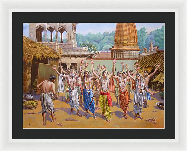 The Pancha Tattva - Framed Print