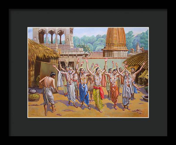 The Pancha Tattva - Framed Print