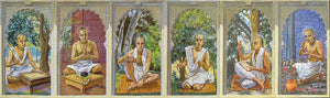 The Six Goswamis - Art Print