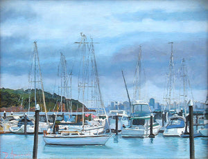 Tiburon Pier - Art Print